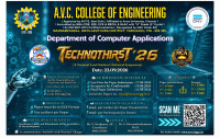 TECHNOTHRIST’26 Technical Symposium Poster